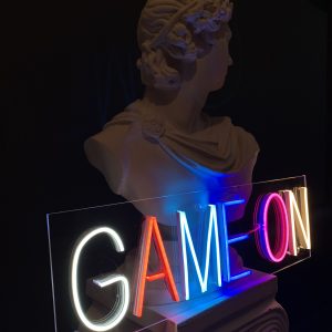 GAME ON Neon Tabela