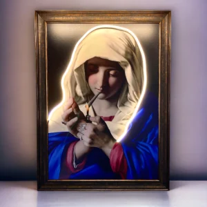 Meryem Klasik Neon Tablo