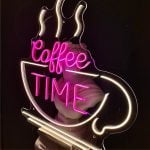 Coffee Time Neon Tabela