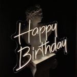 Happy Birthday Neon Tabela