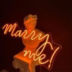 Marry me! Neon Tabela