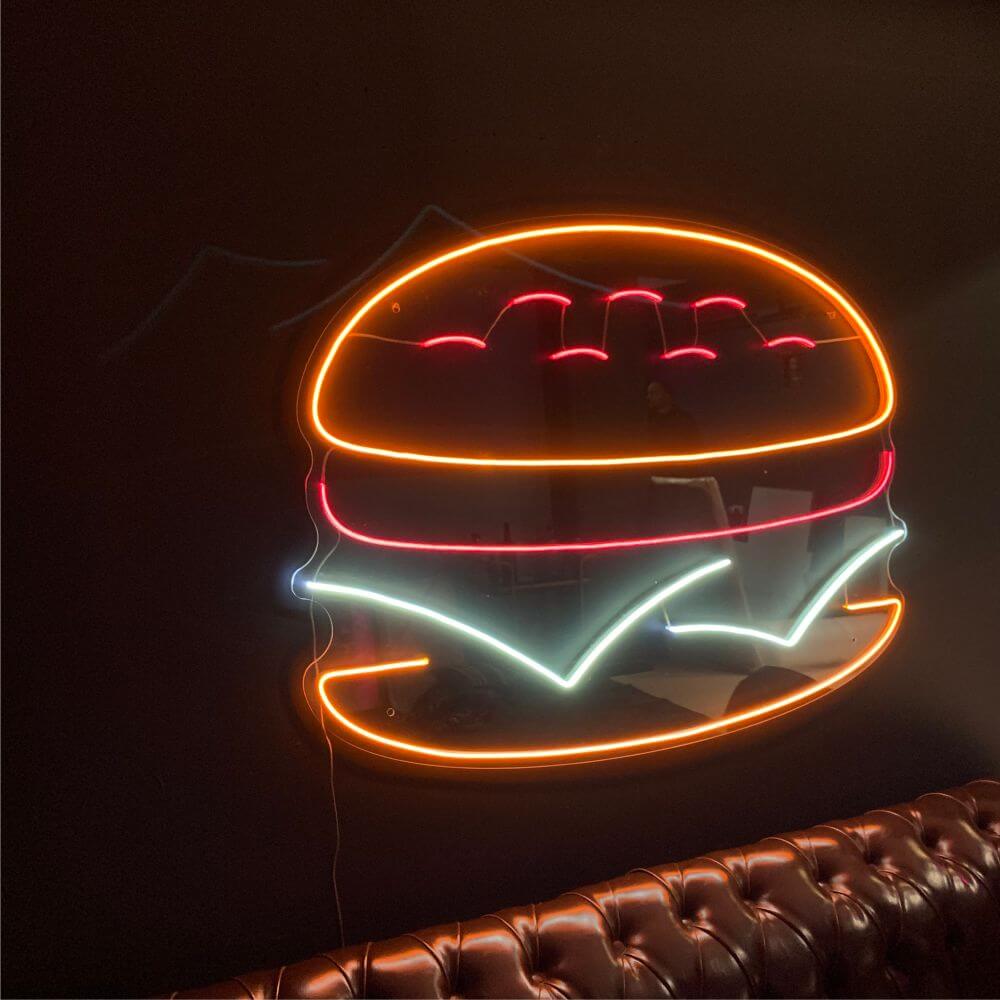 Burger Neon Tabela