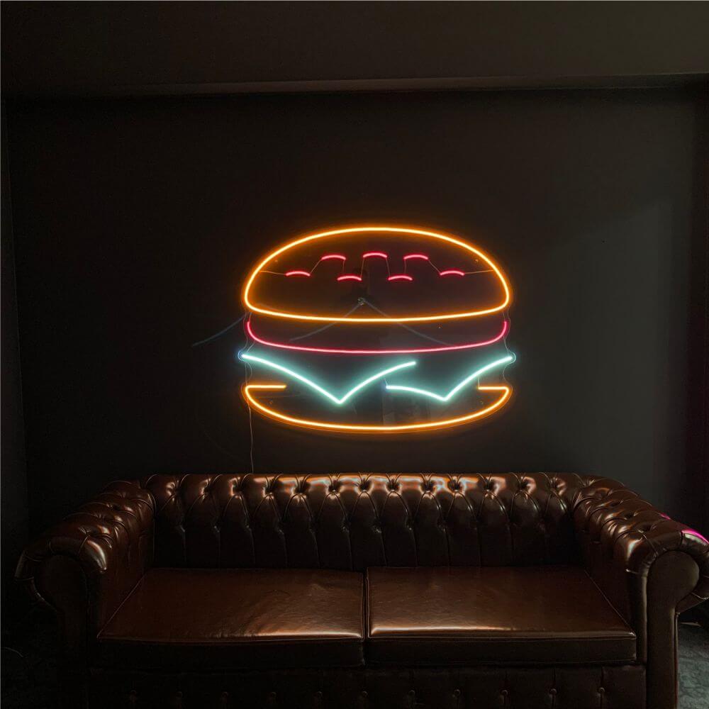 Burger Neon Tabela