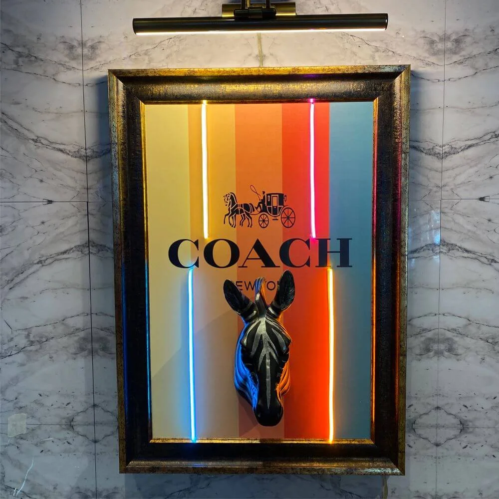 COACH 3D Neptün Neon Jungle Tablo