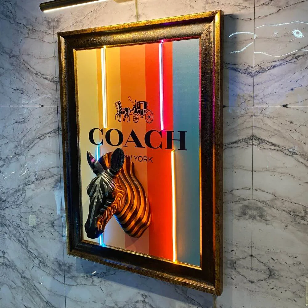 COACH 3D Neptün Neon Jungle Tablo