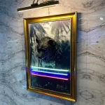 VERSACE 3D Neptün Neon Jungle Tablo