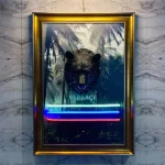 VERSACE 3D Neptün Neon Jungle Tablo