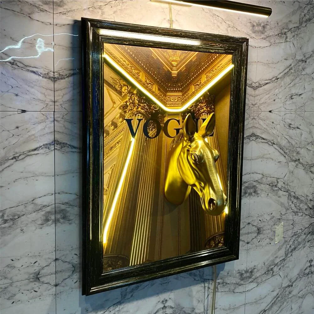 VOGUE 3D Neptün Neon Jungle Tablo