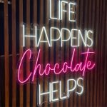 LIFE HAPPEN Chocolate HELPS