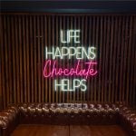 LIFE HAPPEN Chocolate HELPS