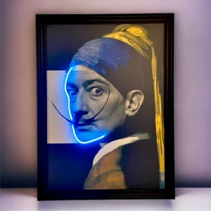 SALVADOR DALI Neptün Art Tablo