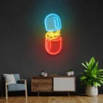 CHILL Pop Art Neon Tabela