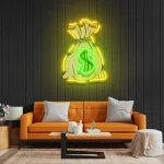 MONEY Pop Art Neon Tabela