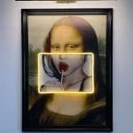 LEONARDO AND MONA LISA Neptün Art Tablo