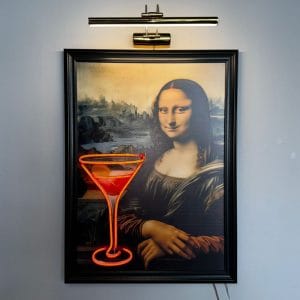 MONA LISA COCTAIL Neptün Art Tablo