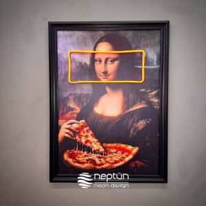 MONA LISA PIZZA Neptün Art Tablo