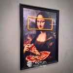 MONA LISA PIZZA Neptün Art Tablo