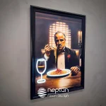 THE GODFATHER MAKARNA VE ŞARAP Neptün Art Tablo