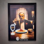 THE GODFATHER MAKARNA VE ŞARAP Neptün Art Tablo