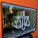 Scales of Justice Infinity Tunnel