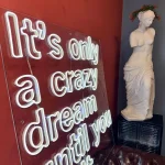 It's Only A Crazy Dream Until You Do It Neon Tabela