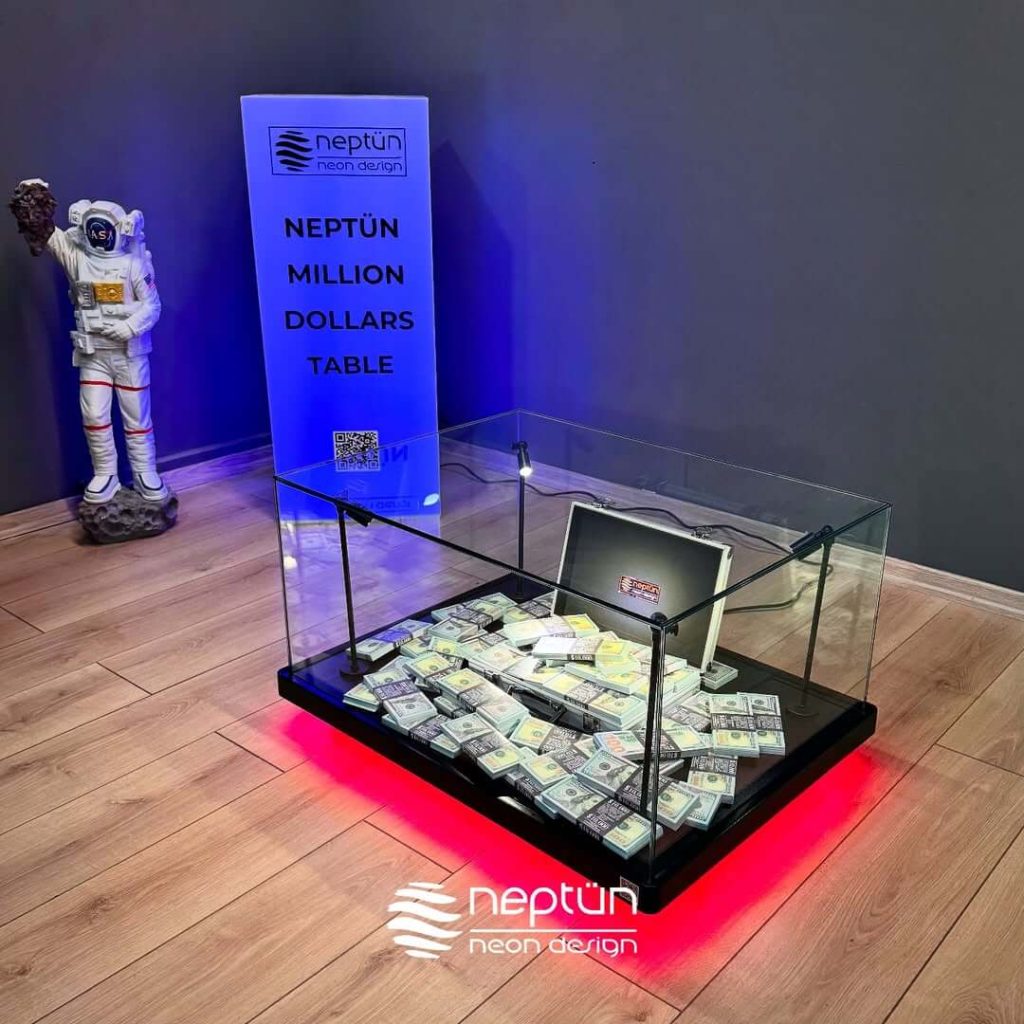 NEPTÜN CASH DOLLARS COFFEE TABLE 2