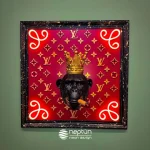 KING CAESAR 3D Neptün Art Tablo