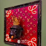 KING CAESAR 3D Neptün Art Tablo