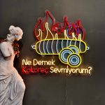 Ne Demek Kokoreç Sevmiyorum Neon Tabela - Görsel 3