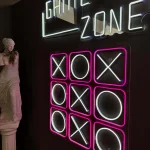 GAME ZONE ve XOXO Neon Tabela