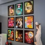 Klasik Canvas 9'lu Set Neon Art