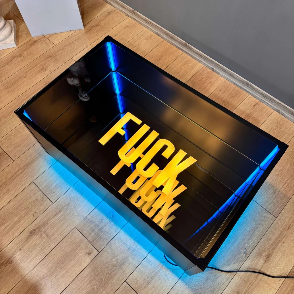 Custom Infinity Coffee Table